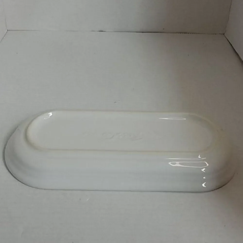 Fiestaware Fiesta Bread Plate Tray Server Plater Dish White CERAMIC
